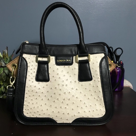london fog ostrich purse